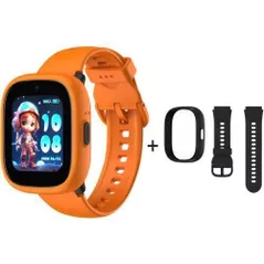 GPS-tracker pentru copii Lagenio LGKSWK3YE, K3, With 2 Straps Orange and Black