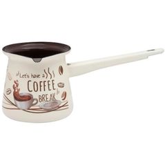 Турка для кофе Promstore 54147 Ibric emailat Coffee break 0.21l, pentru 2cani