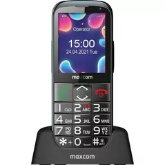 Телефон мобильный Max Com MM 724 4G VoLTE, Black