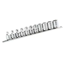 Set de tubulare, bite, duze JTC JTC-7124 Набор головок STAR SOCHET 3/8 E5-E20 11 предметов