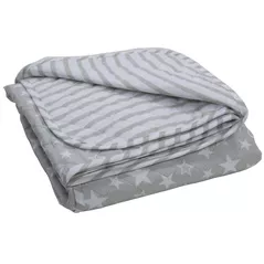 Домашний текстиль Dormeo Fusion Blanket Grey/White 140x200 (110085523)