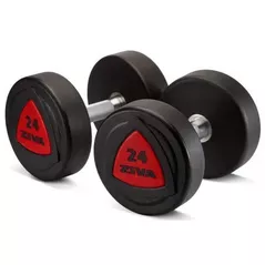 Ganteră ZIVA 12824 Zvo Urethane Tribell Studio Dumbbell 2.0kg (ZVO-PU10-1732-OR)