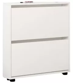 Полка для обуви Mobildor-Lux Leo Slim 50x16x86H cm White