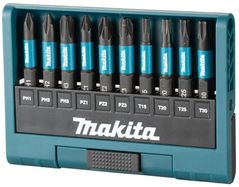 Set de tubulare, bite, duze Makita E-12011 Set 10 biti impact black