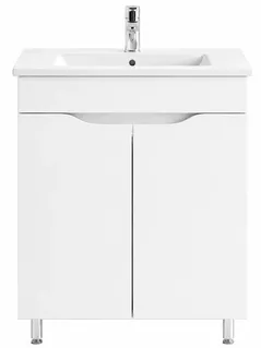 Dulap pentru lavoar Mashtab 11790 Print cu 2 usi 70cm Alb