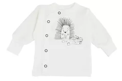Haine pentru copii Minikin 242200356 Hedgehog Распашонка молочный 0-1мес