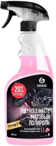 Средство для ухода за авто Grass 110427 Polish pentru plastic mat "Polyrole Matte" 600 ml