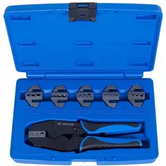 Unealta de mana King Tony 42107GX пресс-клещи для обжима проводов со сменными матрицами 7 шт.