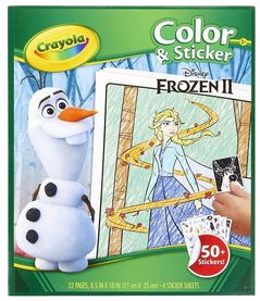 Набор для творчества Crayola 04-5864 Разукрашка Frozen
