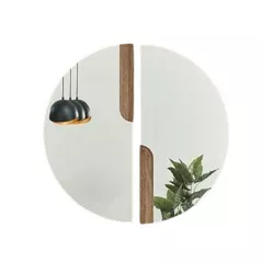 Oglindă Fabrik Home Lungo 830х800 (зеркало для комода) Орех каменный