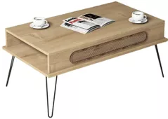 Журнальный столик Trendy Экол, дуб 105x45x56 см