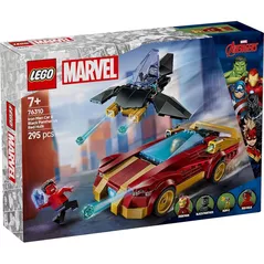 Конструктор Lego 76310 Marvel Iron Man Car & Black Panther vs. Red Hulk