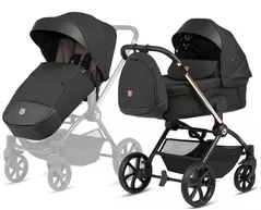 Сărucior pentru copii Tutis 2in1 GIO PLUS Nero Black (1552135)