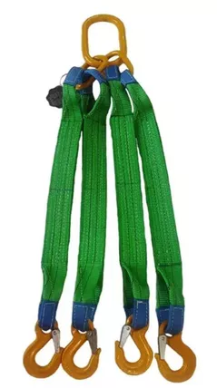 Ремень крепежный Lider-Tech 00002624 Chinga de ridicare cu 4 brate si carlige 2m (4000kg)