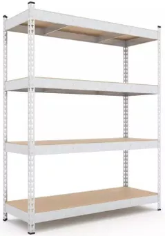 Cтеллаж складской Nex Home Raft metalic Titan 1800x1200x600 mm, 4 nivele PAL, galvanizat