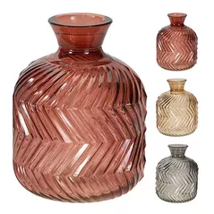 Vază Holland 18338 Vaza din sticla Butelie H15cm, D12cm