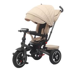 Bicicletă-cărucior Richi (64712) Tricicleta khaki pentru copii (JTR9500)