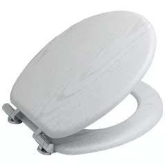 Сиденье для унитаза Bisk 08222 cu microlift MDF, alb
