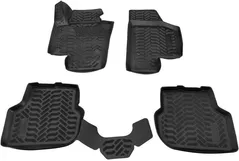 Коврик для автомобиля Aileron 62032 VW Jetta VI (2010-) салон (3D с подпятником) (Крепеж)