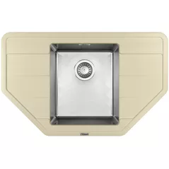 Chiuvetă bucătărie Florentina Combi 800C Sampanie