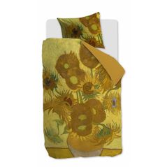 Lenjerie de pat Beddinghouse 188814 (Van Gogh) Tournesol 140x200/220 Yelow