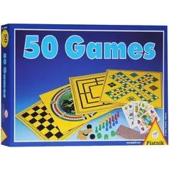Joc educativ de masă Piatnik 780042 50 Games Rus
