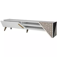 Тумба напольная для TV Trendy Beril 2, Alb