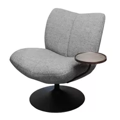 Кресло Deco Norel FR22045B Grey (KA611-06)