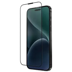 Sticlă de protecție pentru smartphone UNIQ Optix Vivid Clear for iPhone 15 Pro, Black