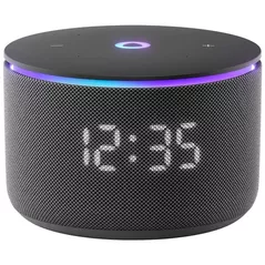 Колонка портативная Bluetooth Yandex YNDX-00059BLK Alisa Station Mini 3 Pro Black