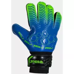 Echipament de protecție Joma CALCIO GOALKEEPER GLOVES ROYAL BLUE FLUOR GREEN 4 401707.717