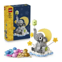 Set de construcție Lego 40814 Extended Line Pui de elefant in cer
