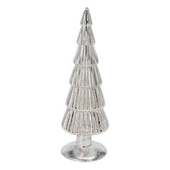 Decor de Crăciun și Anul Nou Promstore 54287 Suvenir Brad 25cm, argintiu