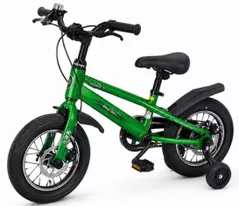 Велосипед miscellaneous TN2463 16", cu 4 roti, verde, 2705D