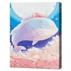 Картина по номерам Art Gallery EX8524 Pe valurile somnului 30x40cm Eco