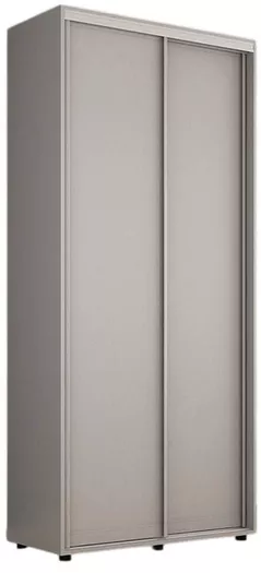 Dulap Mobildor-Lux Compact uși glisante PAL (120x45x230H cm) Grey