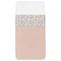 Детское постельное белье Jollein 008-524-67045 Простыня для детской кроватки Retro Flowers, 120x150 см