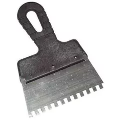 Шпатель Bau Welt 27806 p/u zugrăvit dinţat 150mm 6mm