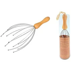 Массажер механический Tendance 49865 Массажер для головы, деревянная ручка