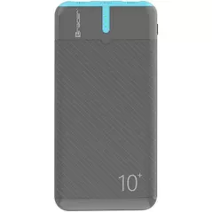 Аккумулятор внешний USB (Powerbank) Tracer EnerGo 10000mAh Silver