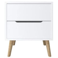 Тумбочка Trendy Flora-White, 50x60x44cm