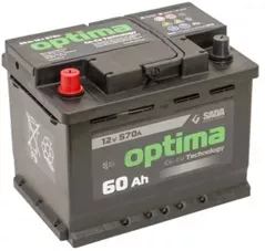 Автомобильный аккумулятор Ista Optima 60AH A580 (242*175*190)