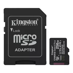 Флеш карта памяти SD Kingston SDCS3/256GB + SD adpter