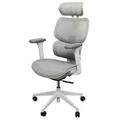 Офисное кресло Deco Gomez Light Grey (LFST891-7T) + White