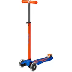 Trotinetă Micro MMD231 Maxi Deluxe Neon LED Blaze Orange
