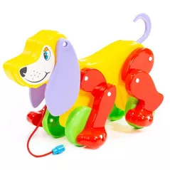 Игрушка каталка Полесье 5434 Jucarie Catelus Bobi