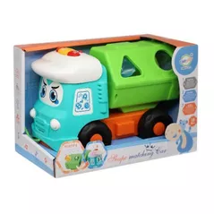 Sortator New World 503-9 Camion de gunoi sorter cu sunete, 1063D