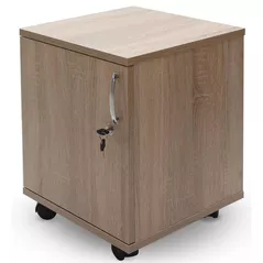 Тумба Mashtab 9166 Tumba pe rotile cu usa (370x390x520) Sonoma