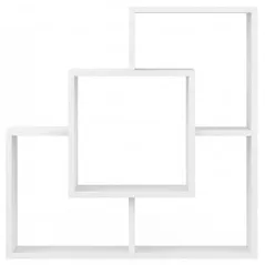 Полка декоративная Fabrik Home Tetris 10 (800x800x220) Белый ясень