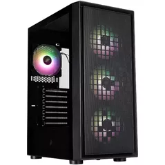 Carcasă PC 1stplayer GO6 BLACK, ATX w/o PSU (GO6-BK-4FS7)